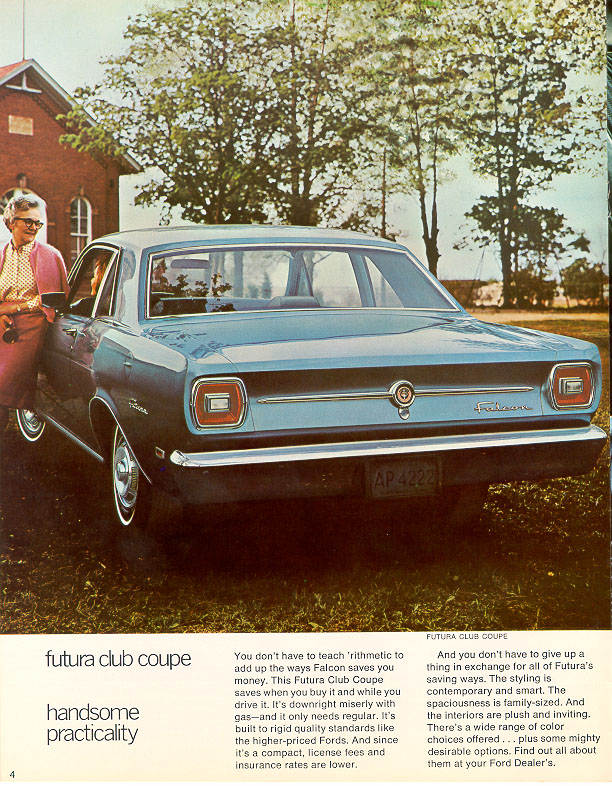 1970 Ford Falcon Brochure Page 3